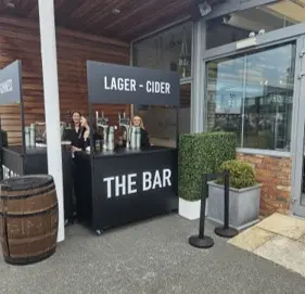 Second view of a Caddy event bar