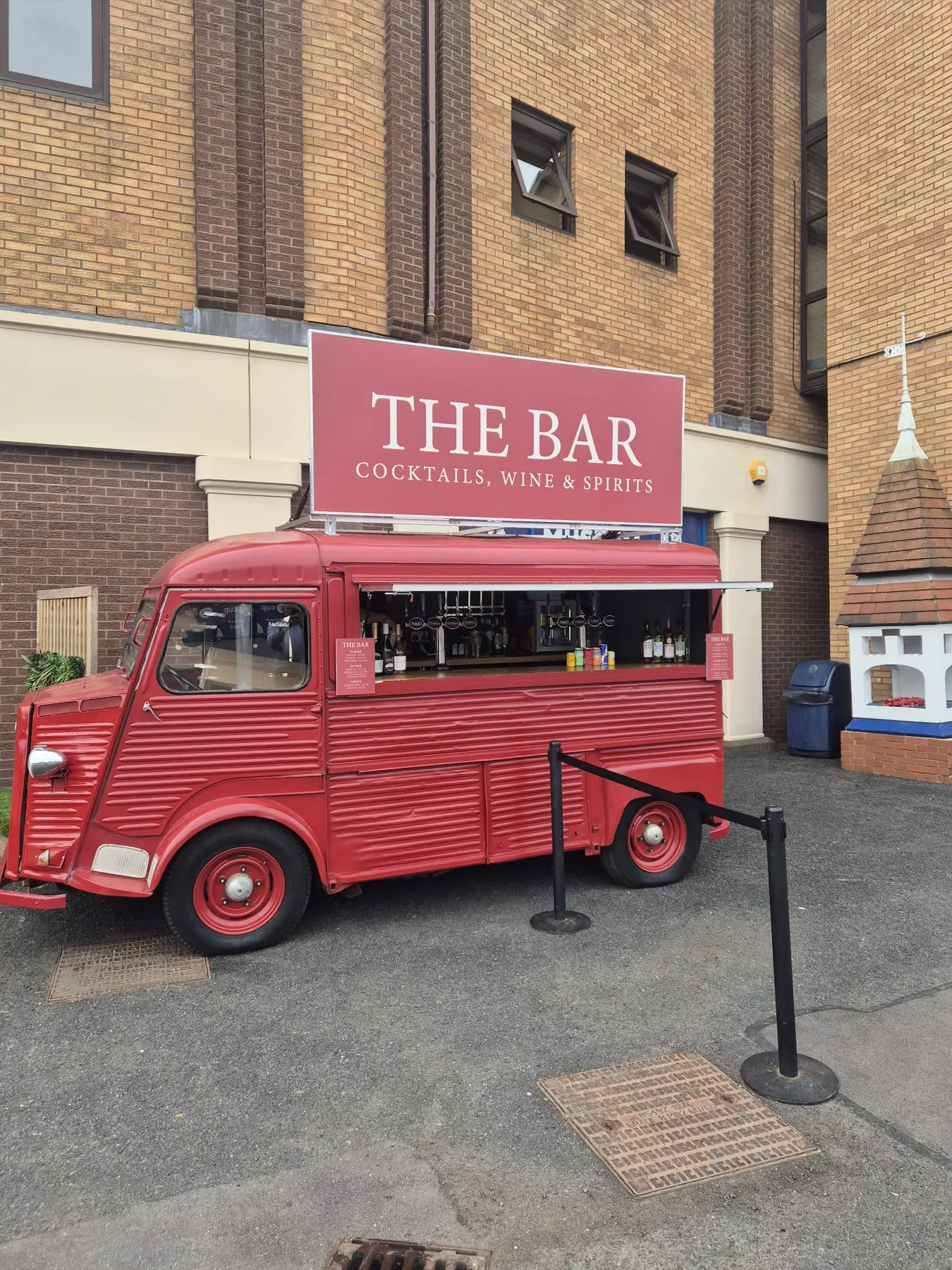 Compact OW Concessions bar setup